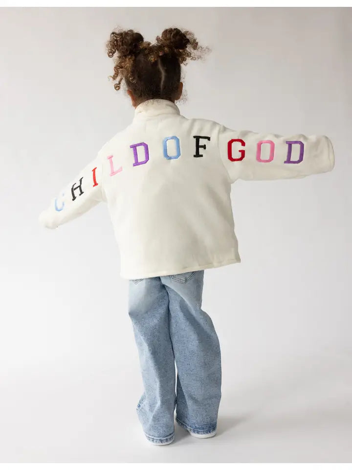 Fleece-Child of God Pullover